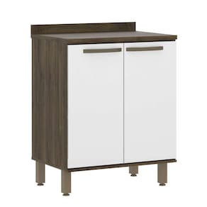 Balcão de Cozinha com Tampo 70 cm 2 Portas 1 Prateleira Sara Luciane Móveis