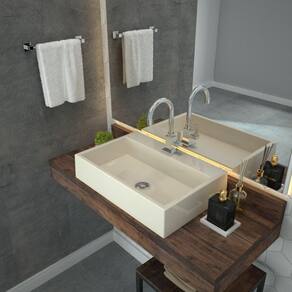 Kit Cuba RT55 com Torneira Luxo 1195 e Válvula Click 1 Polegada B Compace Bege
