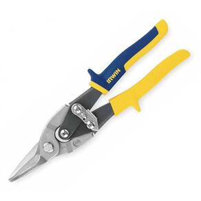Tesoura de Chapas Tipo Aviação 10" - Corte Reto e Curvas Amplas - Irwin