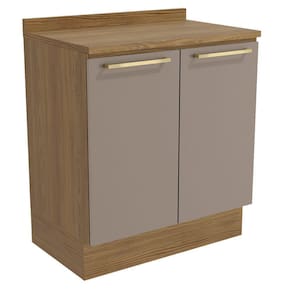 Balcão Multiuso com Tampo 80cm Botanic 2 Portas Kappesberg
