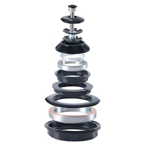 Movimento De Direção Quadro Tapered Com Adaptador De Suspensão Cônica E Ahead Set X Time