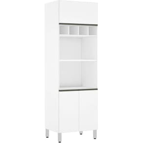 Paneleiro Perola 70 cm Duplo Nicho 3 Potas mais 2 Nichos Luciane