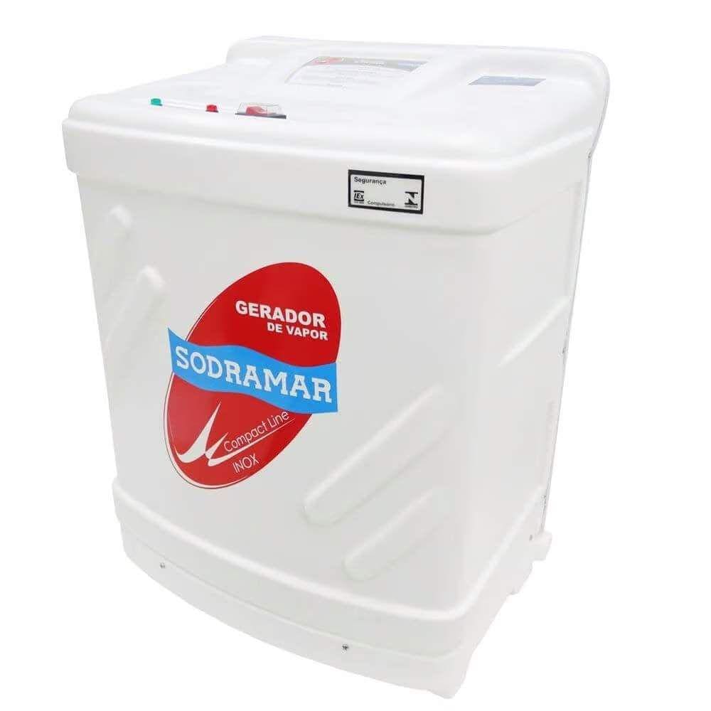 Gerador de Vapor Compact Line 9 kw para Sauna Úmida de até 10 m³ - Sodramar
