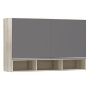 Armário Luciane 120cm 2 Portas com Nicho Lis
