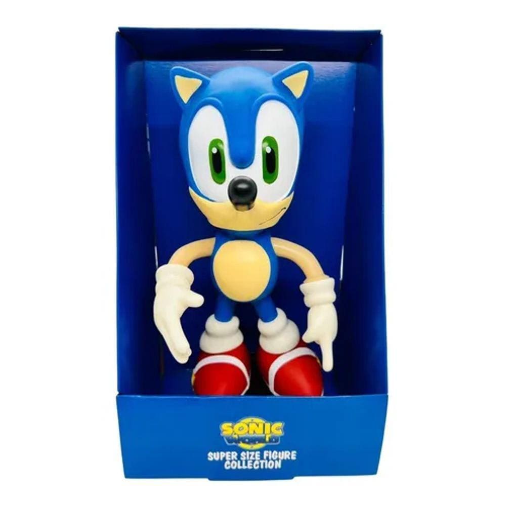 Boneco Sonic The Hedgehog Metal Sonic Articulado e Acessório