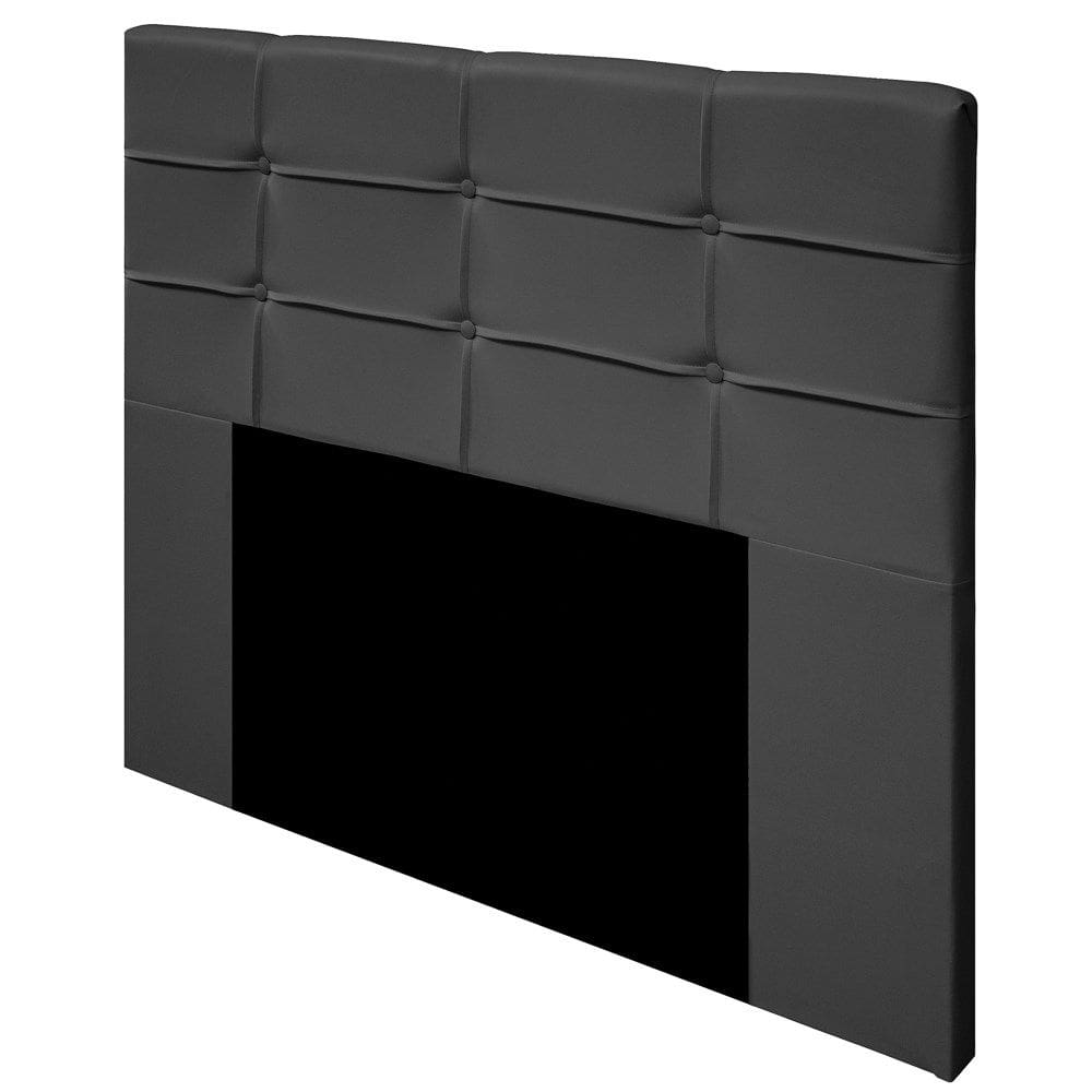 Cabeceira Cama Box 195cm Esmeralda Suede J02 Cinza - Mpozenato