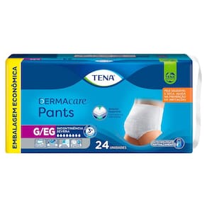 Roupa Íntima Tena Pants Ultra Dermacare P/M 24 Unidades