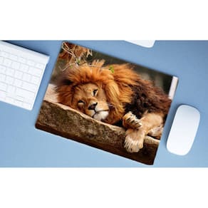 Mouse Pad Grande, Leão