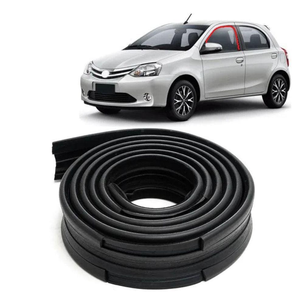 Canaleta Dianteira Borracha Vidro Direito Carro Etios