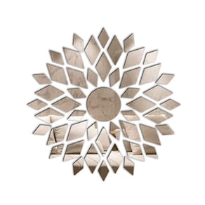 Espelho Decorativo Em Acrílico Mandala 100X100 Cm 38194