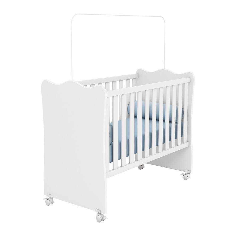Berço Brilhar Q01 - Adj Decor Cor Branco