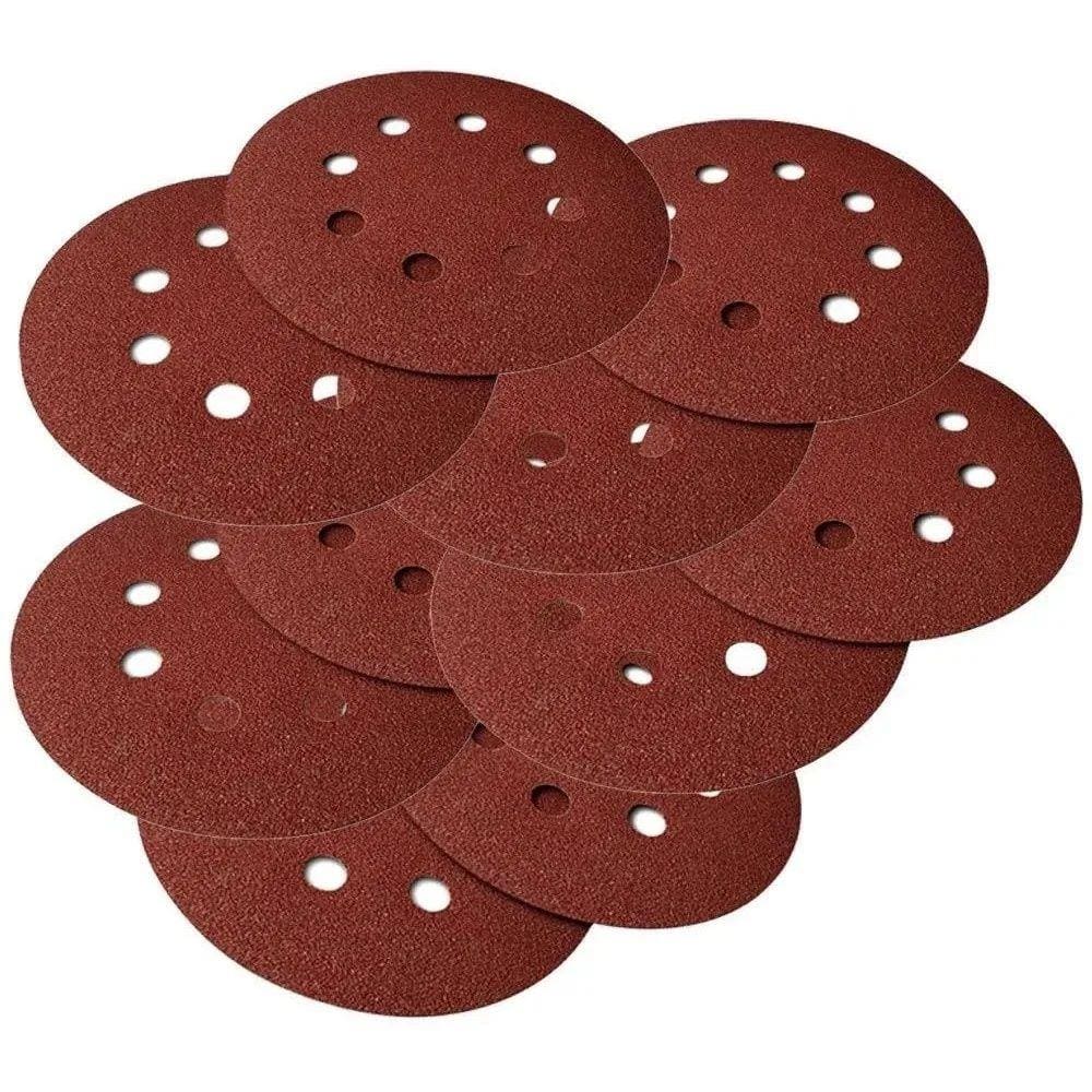 Disco Lixa 225Mm (09 ) Gr 800 Vermelha C/ 10 Unid.If-Lt800