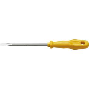 Chave de Fenda Tramontina 41500/033 1/4x8 Cabo Amarelo - Embalagem com 12 Unidades