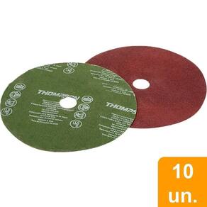 Disco Lixa Thompson 4.1/2 G36 - Embalagem com 10 Unidades