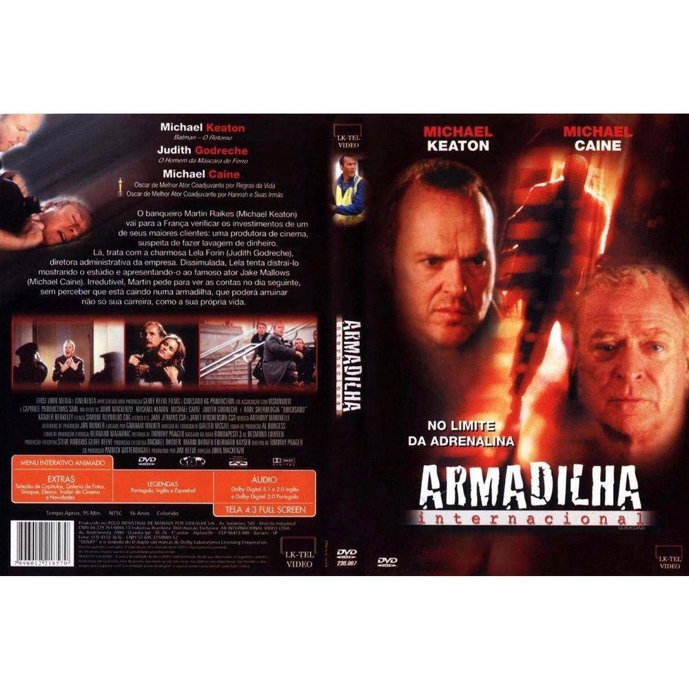 DVD Armadilha Internacional - IMAGEM