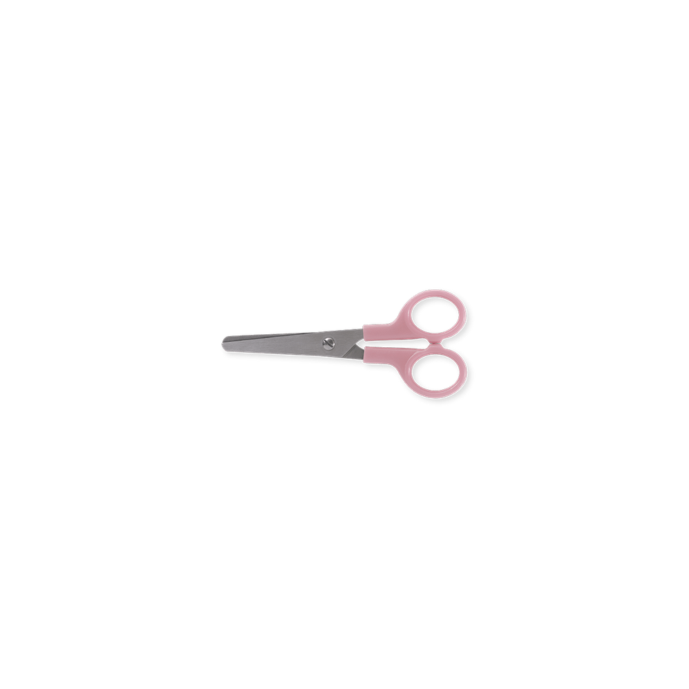Tesoura Escolar Brinox 4 1/2" 11,5 cm Rosa