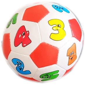 Bola Espuma Futebol Colorida E Macia Infantil Bebê Bolinha