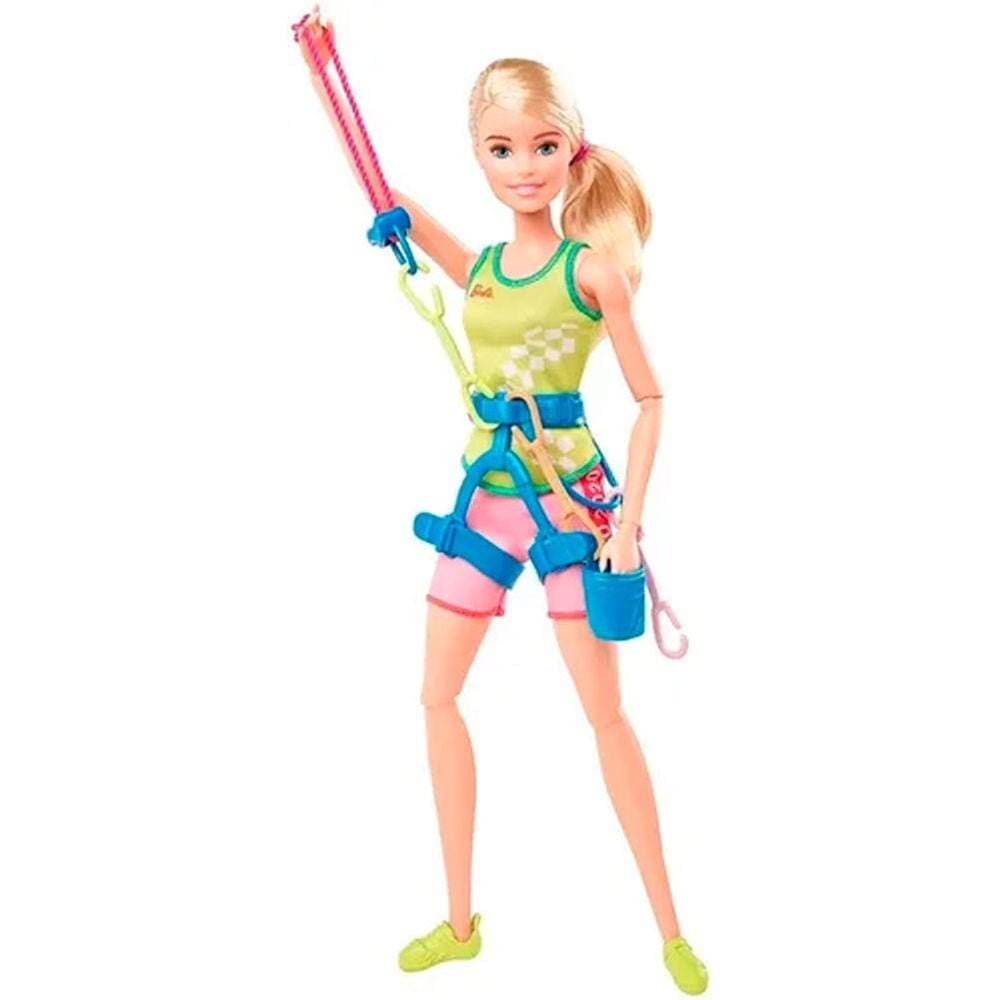 Boneca Barbie Escalada Esportiva - GJL73 GJL75 - Mattel