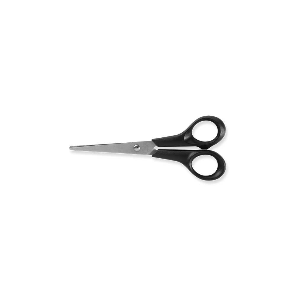 Tesoura Multiuso Brinox 6 3/4" 17 cm Preto