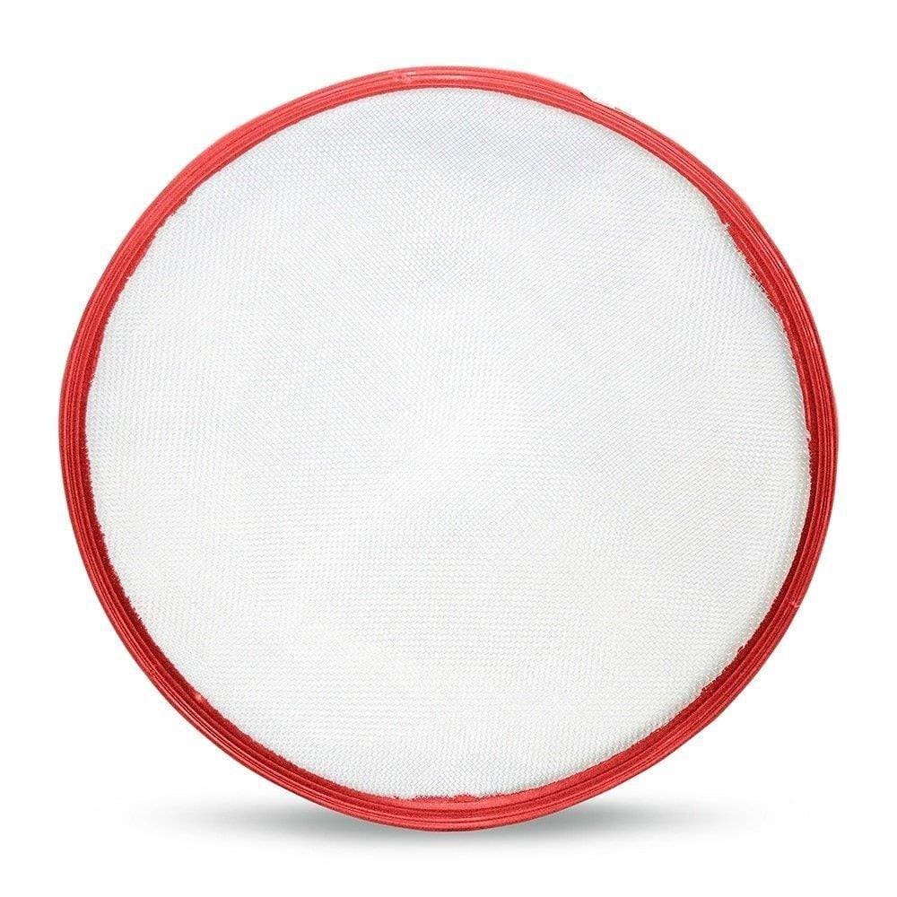 Peneira Comep Aro Plástico Vermelho Arroz 55cm - Embalagem com 10 Unidades