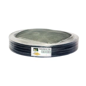 Peneira para Cal/Fubá Comep Aro Plástico Preta 55cm Embalagem com 5 Unidades