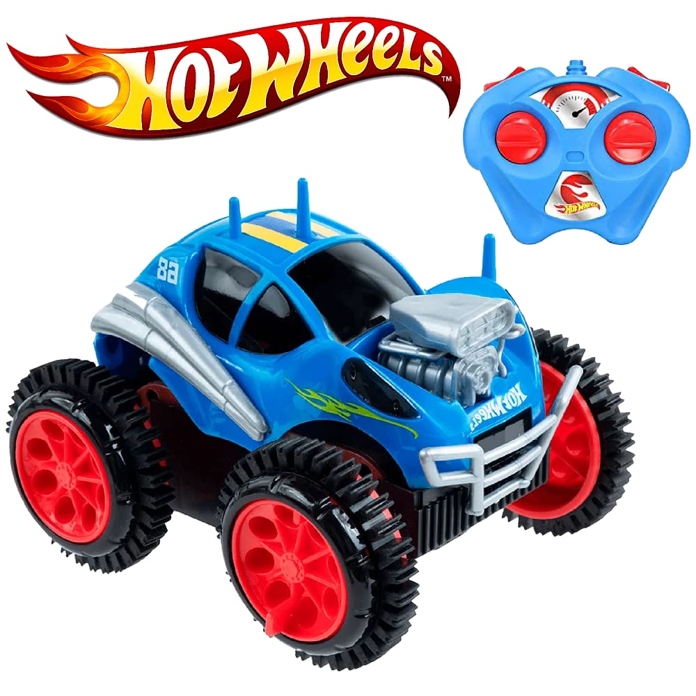 Carrinho Controle Remoto Hot Wheels Turbo Tiger 7 funções Recarregável -  Candide