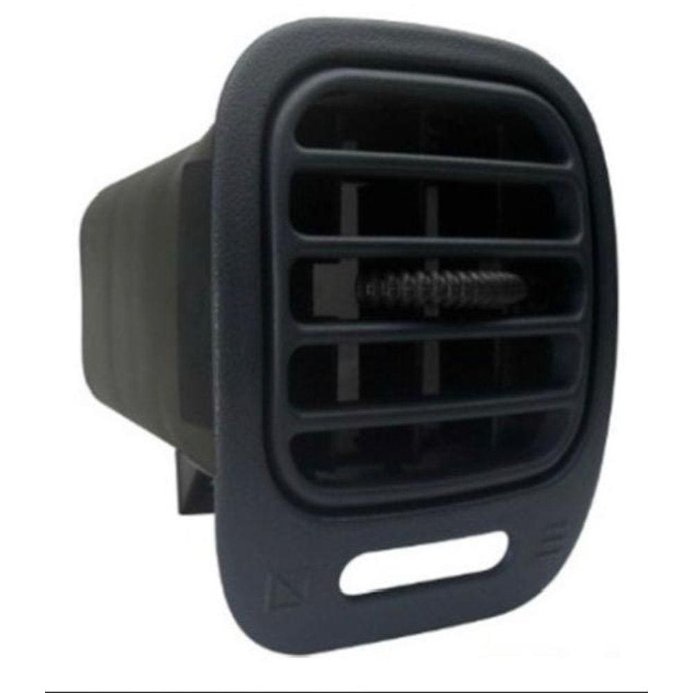 Moldura Difusor Com Mecanismo Ar Lateral Blazer S10 Grafite