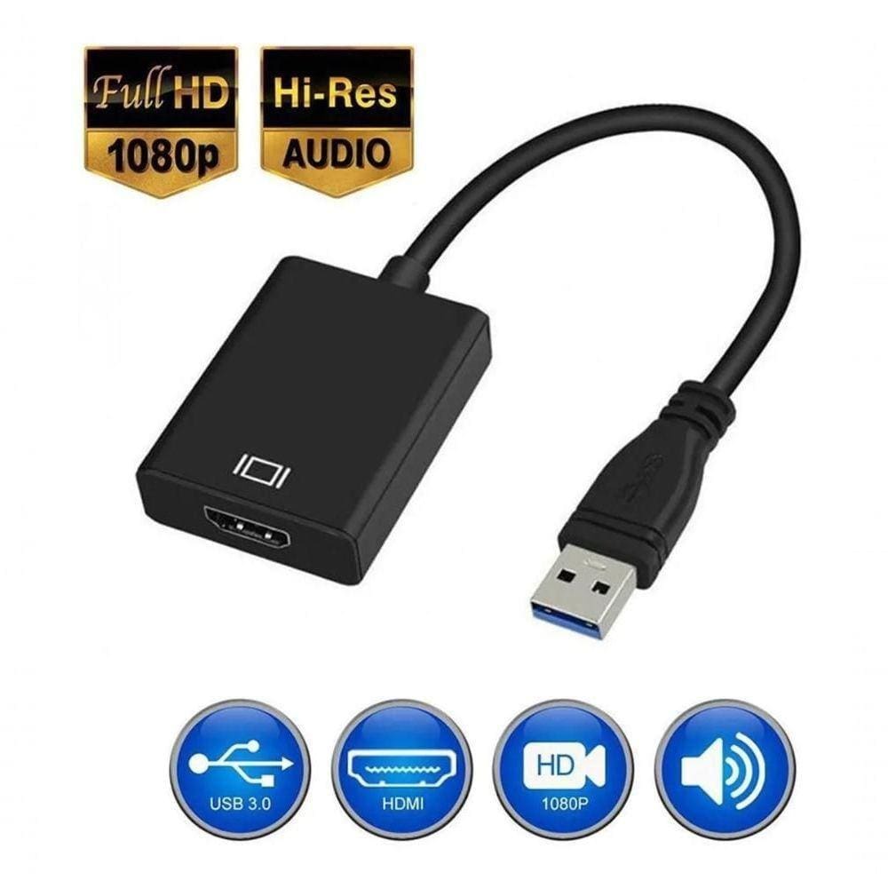 Adaptador Conversor Usb 3.0 X Hdmi Hd | Casas Bahia