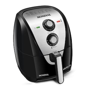 Fritadeira Elétrica Sem Óleo Mondial Grand Family 5,5 Litros Inox 127V AF-55I 79474-01
