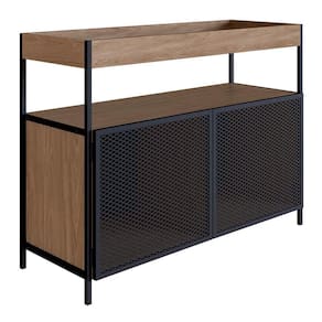 Buffet Bar New Hanover E Preto 100 Cm - D`rossi