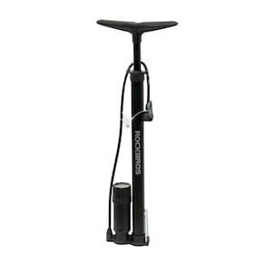 Bomba de Ar Oficina Manômetro 160psi 11 Bar Ciclismo Speed Gravel Mtb Apoio de Pé Rockbros RB-380G
