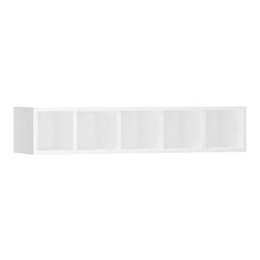 Nicho Garrafeiro Horizontal 90cm para 5 Garrafas Pérola Luciane Móveis