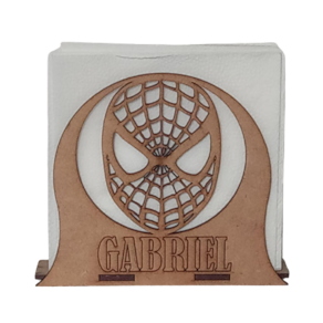 18 Lembrancinhas Porta Guardanapo HOMEM ARANHA Personalizado