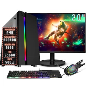 Pc Gamer Amd A6 7480, Monitor 19, Com Jogos Gratis. em Promoção na  Americanas