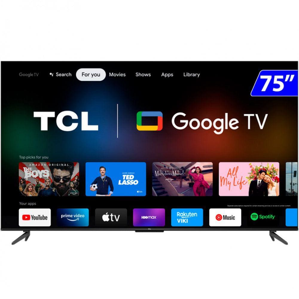 Tv Smart Tcl 75 Polegadas Casas Bahia