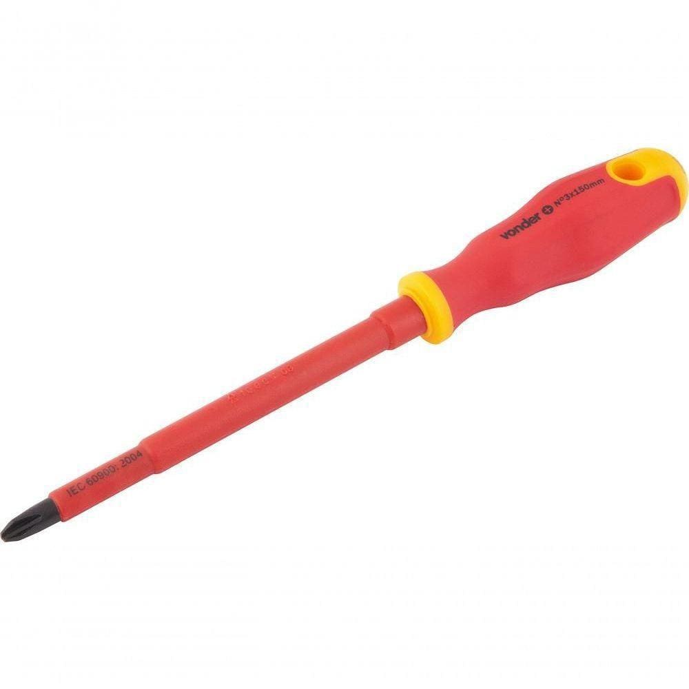Chave Phillips 3/16x80mm N.1 Vde Vanád. Isolado 1000v Vonder