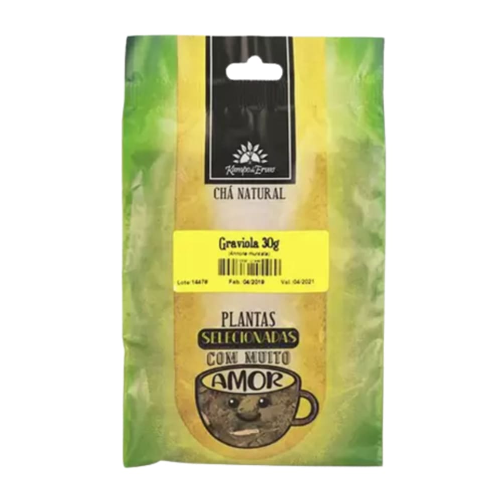 Kit 6X: Chá de Graviola Kampo de Ervas 30g