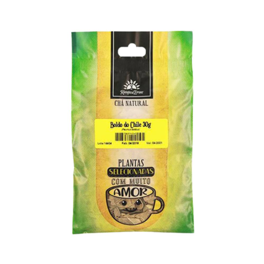 Kit 6X: Chá de Boldo do Chile Kampo de Ervas 30g