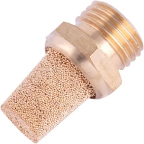 Silenciador De Ar Longo De Cobre Rosca 1/4`` Bsp Vonder
