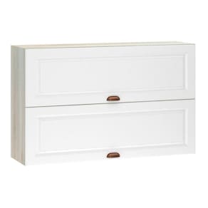 Armário Aéreo Basculante Duplo 120 cm 2 Portas Agatha Luciane Móveis