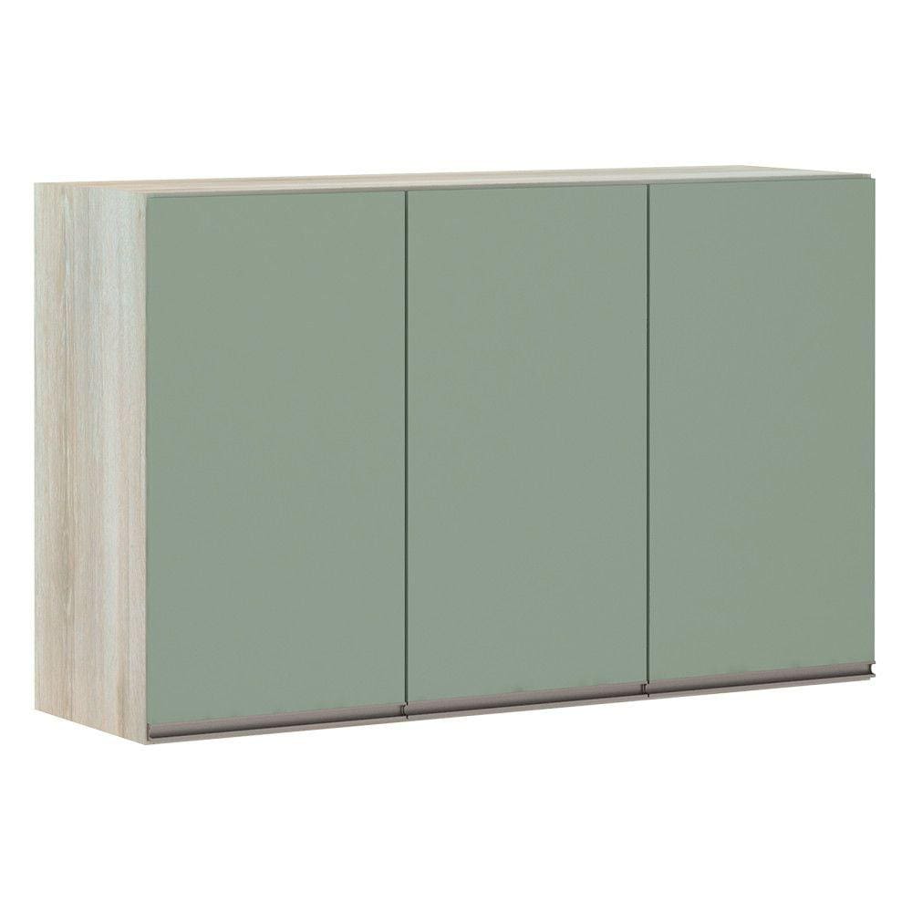 Armário para Cozinha 120 cm 3 Portas Luci Luciane Móveis