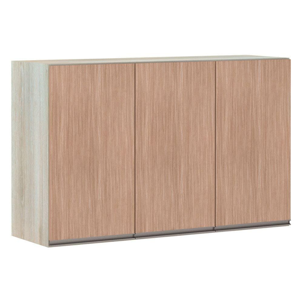 Armário para Cozinha 120 cm 3 Portas Luci Luciane Móveis