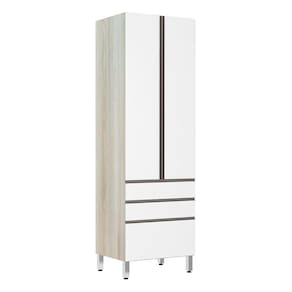 Paneleiro 70cm 2 Portas 2 Gavetas 1 Gavetão Luci Luciane Móveis