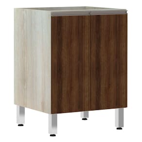 Balcão de Cozinha sem Tampo 60cm 2 Portas Luci Luciane Móveis