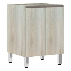 Balcão de Cozinha sem Tampo 60cm 2 Portas Luci Luciane Móveis