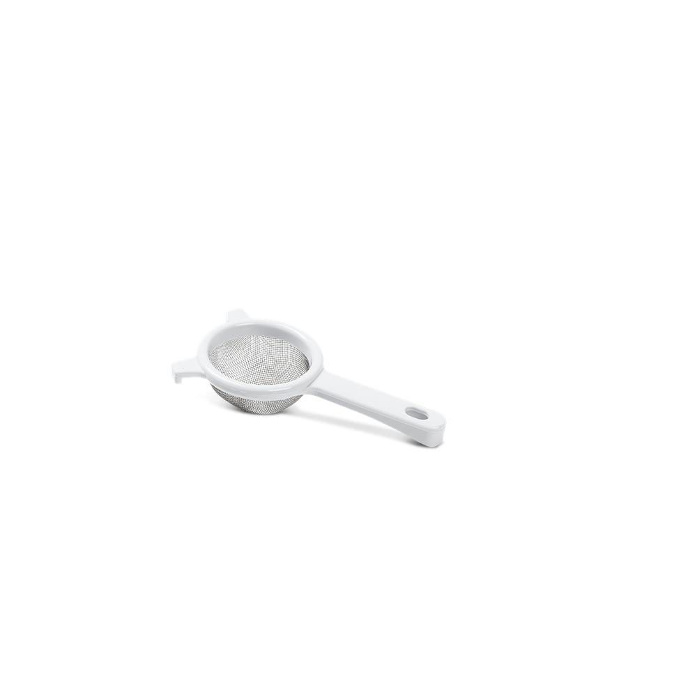 Peneira Brinox Top Pratic Ø 7 cm Em Inox Com Cabo ABS Branco