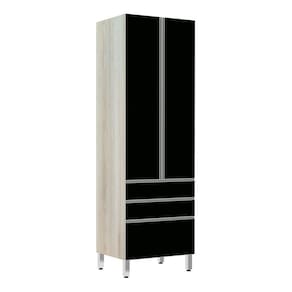 Paneleiro 70cm 2 Portas 2 Gavetas 1 Gavetão Lis Luciane Móveis