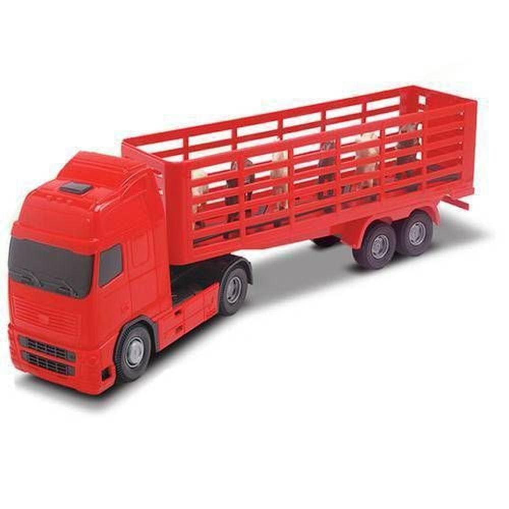 Caminhão Boiadeiro Com Animais Voyager - Roma 1350