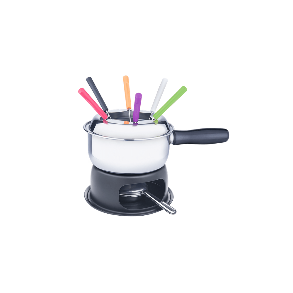 Conjunto Para Fondue Brinox Fondue & Petiscos 12 Peças Aço Inox