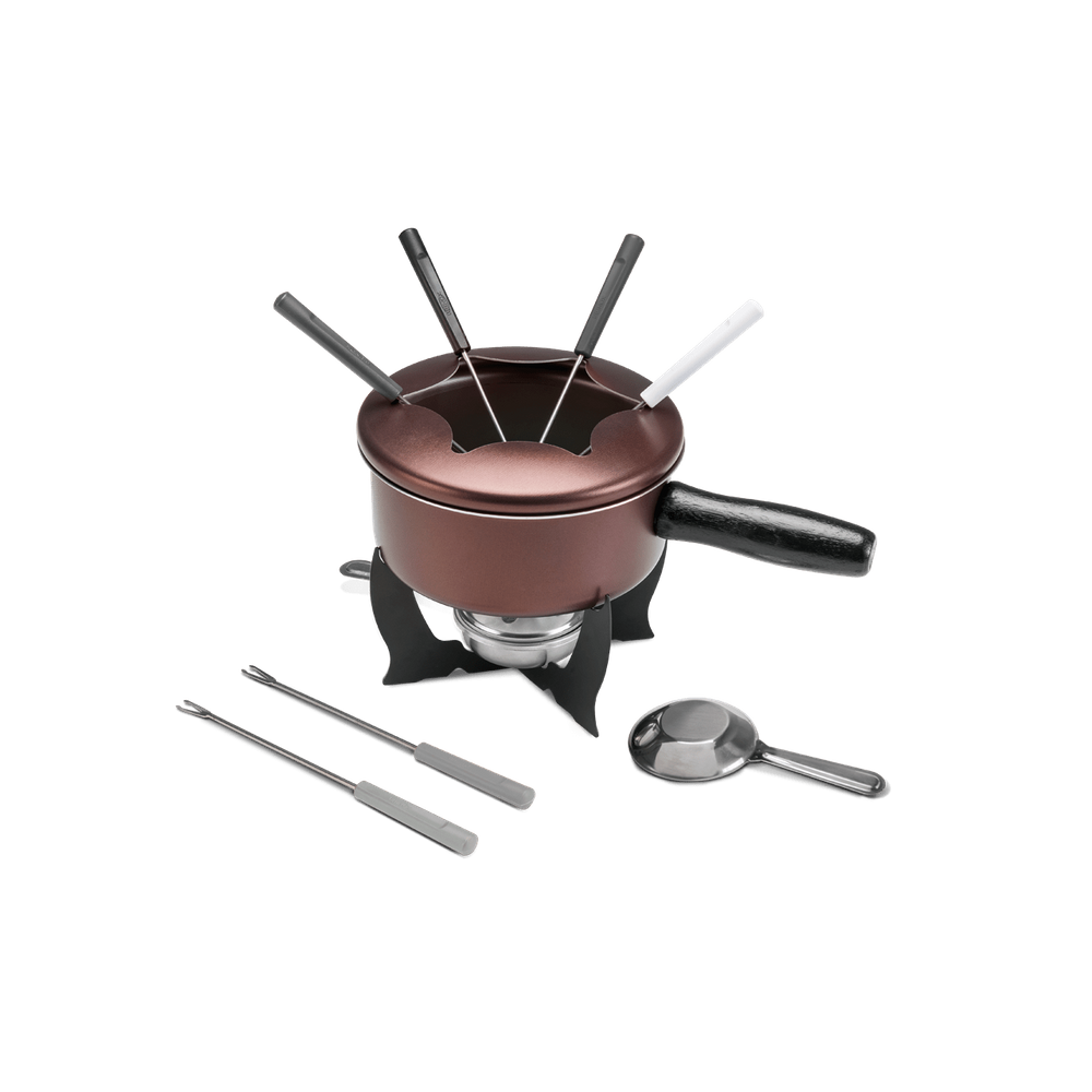 Kit Para Fondue Brinox Fondue E Petiscos 10 Peças